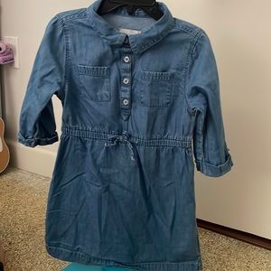 Girls jean dress